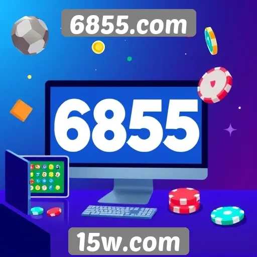 Popularidade do 6855.com entre jogadores online